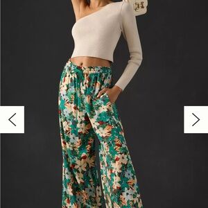 Floral Print Pants anthropologie beautiful pants